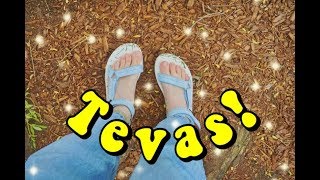 UNBOXING MY FIRST PAIR OF TEVAS [upl. by Anneis297]