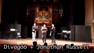 Divagôö  Jonathan Russell Bass Clarinet Trio 5th European Clarinet Festival [upl. by Jeri]