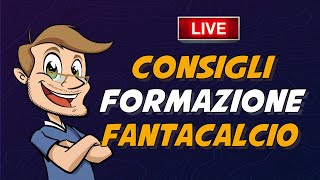 LIVE CONSIGLI FANTACALCIO 21 Giornata SERIE A  Dubbi Formazione [upl. by Wilona]