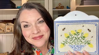 The Proper Stitcher Flosstube 128  Annie is Back with a Cross Stitch Update [upl. by Linn]