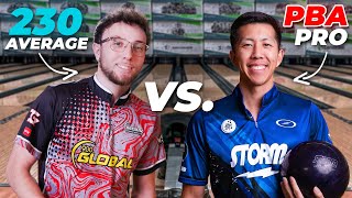 League Bowler vs Professional Bowler [upl. by Eikcaj]