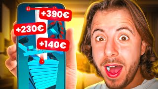 Les Meilleurs JEUX MOBILE pour GAGNER DE L’ARGENT 280€Jour [upl. by Carney]