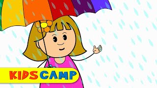 Rain Rain Go Away  Nursery Rhymes And Kids Songs by KidsCamp [upl. by Olrac307]