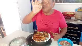 Refeições de Hoje Arroz Carreteiro Frango Assado Veja Ele Tirou a Comida Toda  Valdecy Vlogs [upl. by Docia292]