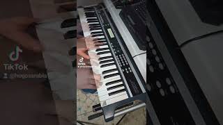 Con la misma moneda Virgen Almas gemelas salsa intro teclado piano [upl. by Zipah]