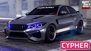 Ubermacht Cypher Best Customization  Review  Super LUXURY Aggressive Clean Build  GTA 5 Online [upl. by Eran]