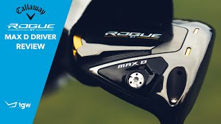 Callaway Rogue ST Max D Driver Review by TGW [upl. by Brinn948]