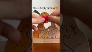 I love this lions lol personalizedgifts disney woodart wooden personalized [upl. by Arhna]