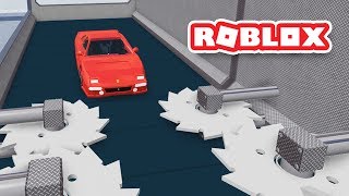 DESTROYING CARS IN ROBLOX [upl. by Bourne956]