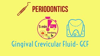 GCF  Periodontics  easy lecture  5 min DENTISTRY [upl. by Irma]