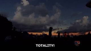 Total Solar Eclipse 2017 Into Totality [upl. by Harley558]