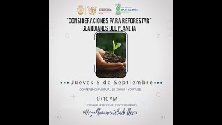 Consideraciones para reforestar [upl. by Gower594]