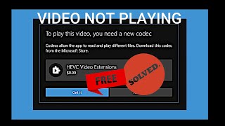 How to install Free HEVC codec [upl. by Cinderella381]