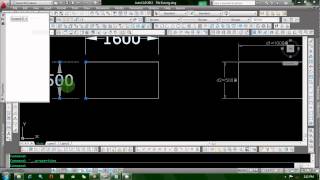 Tutorial AutoCAD 2011  Perbedaan Dimension amp Dimension Constraints [upl. by Suk146]