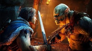 PS4  MiddleEarth Shadow of Mordor Gameplay [upl. by Oemac]