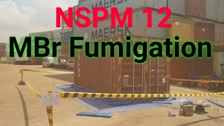 NSPM 12  MBr Fumigation Process  MBr QA [upl. by Akyssej]