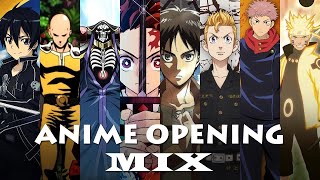 Anime Opening Music Mix  Best Anime OP All Time  Anime Opening Compilation 2021 [upl. by Eniamsaj]