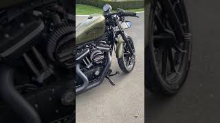 2016 Harley Davidson Sportster 883 Iron Bobber [upl. by Olav]