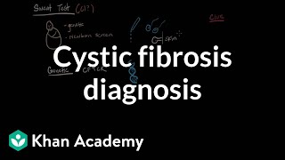 Cystic fibrosis diagnosis  Respiratory system diseases  NCLEXRN  Khan Academy [upl. by Brahear]