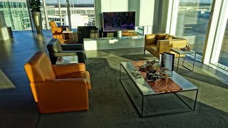 LUFTHANSA FIRST CLASS LOUNGE REVIEW  MUNICH [upl. by Niriam]