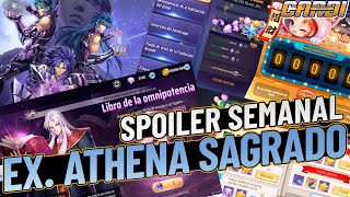 Spoiler semanal🔥🔥Exclamacion a Sagrado Lune Registro y mas🔥🔥saintseiyaawakening [upl. by Carie627]