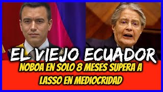 El viejo Ecuador Noboa en solo 8 meses supera a Lasso en mediocridad [upl. by Jacoba]