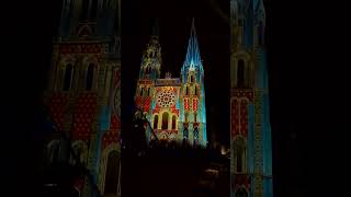 Chartres en lumières  Août 2023  quotChartres dhier et de demainquot [upl. by Alic]