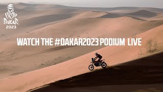 Watch the Dakar2023 start podium [upl. by Erine]