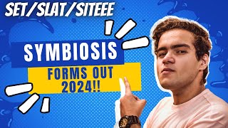 Symbiosis SETSLATSITEEE 2024 Forms out  How to fill form step by step  Symbiosis Pune [upl. by Noillid]