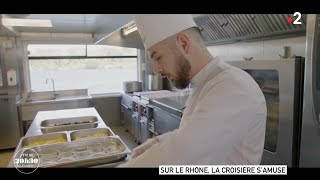 Reportage France 2  20H30 Lété  Sur le Rhône la croisière samuse  CroisiEurope [upl. by Nhguavaj990]