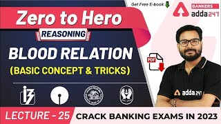 Coded Blood Relation Reasoning Tricks Day7 SBI Clerk Mains 2021 Reasoning  Radhey Sir [upl. by Therese530]