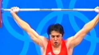 Frank Rothwells Olympic Weightlifting History Taner Sagir 2004 Olympic Goldwmv [upl. by Ahseila]