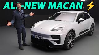 allnew Porsche Macan electric REVEAL REVIEW Macan 4 vs Turbo [upl. by Terb]