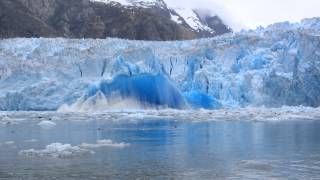 Incredible glacier calving in Alaska [upl. by Eden]