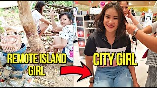 Island Girl from MINDANAO to Manila Girl Giving Her Permanent JOB 🇵🇭 Make Over [upl. by Collette]