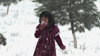 Droughthit Kabul welcomes more snow [upl. by Ahk]