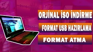 Windows 7 Orjinal İso İndirme ve Format Atma [upl. by Karrie35]