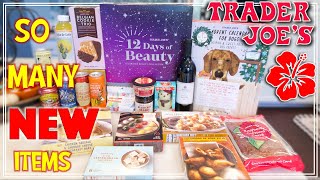 MAGICAL TRADER JOES HOLIDAY HAUL NEW AND SEASONAL EVERYTHING [upl. by Nerta]