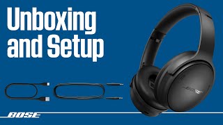 Bose QuietComfort Headphones – Unboxing and Setup [upl. by Lach]