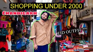 Famous Cheapest Market In Chandigarh 🛍️  Shopping Under 2000 😱 [upl. by Lougheed]