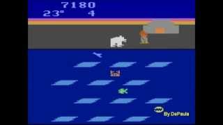 Frostbite Atari 2600 Gameplay [upl. by Sherie]