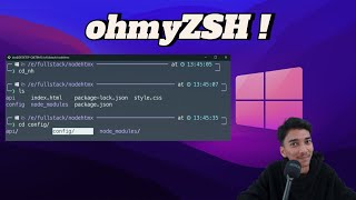 Setup ZSH Di Git Bash Windows [upl. by Launcelot]