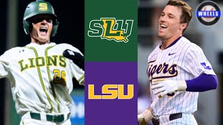 Southeastern Louisiana vs 8 LSU Highlights  2024 College Baseball Highlights [upl. by Ellimak364]