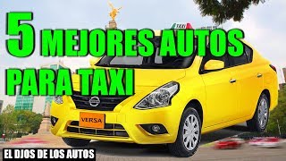 5 MEJORES AUTOS PARA TAXI UBER [upl. by Cohlier]