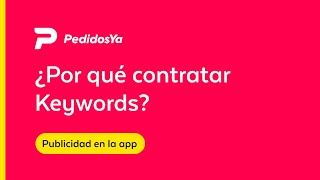 ¿Por qué contratar Keywords  Publicidad en la app [upl. by Ahsika891]