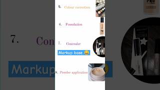 Markup tips for beginners step by step 🪜😀yt minivlog makeup skincare geniusjadon shortvideo [upl. by Fotzsyzrk]