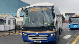 Ride on Goldline Volvo B11R Sunsundegui SC5 1115 on route 218 [upl. by Zoes103]