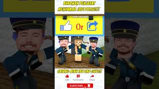 Buronan penjahat menyamar jadi polisi gadungan ‼️😱shorts shortvideo game funny [upl. by Soble]