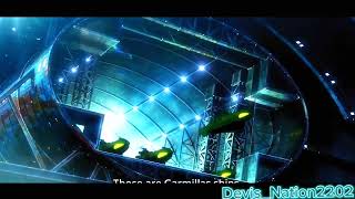 Cosmo Navy Fleet shipyard building factory anime spacebattleshipyamatoanimeamv animeremix [upl. by Ainex705]