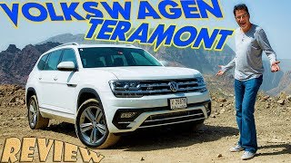 Volkswagen Teramont  Atlas  Middle East first drive review [upl. by Marjie]